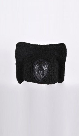 Square Hat with leather face