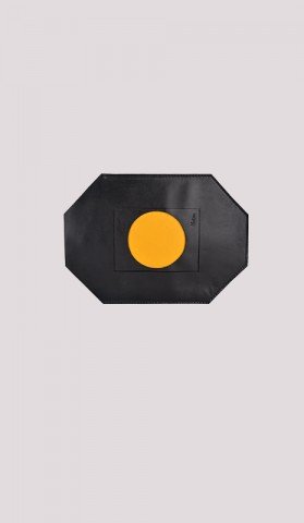 Planet Yellow Clutch
